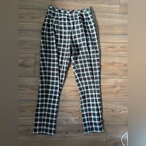 Petersyn Plaid Side Zip Pant